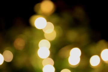 光のアウトフォーカス