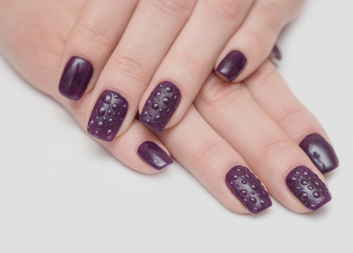 Purple Nails