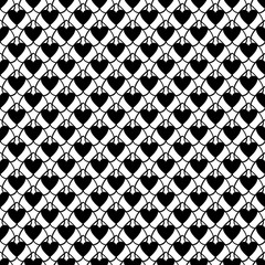 Heart seamless pattern