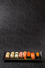 本格握り寿司　 Japanese gourmet genuine finger sushi