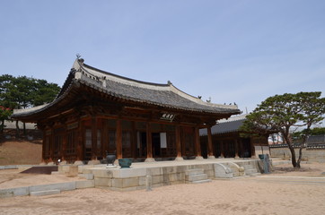 Fototapeta premium Старинный дом, Корея