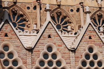 Architecure of the Sagrada Familia