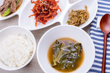 Korean Set Table