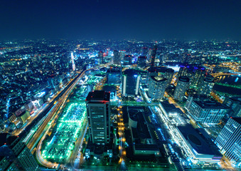 Fototapeta na wymiar 横浜の夜景