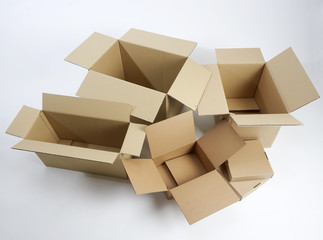 Boxes with different sizes