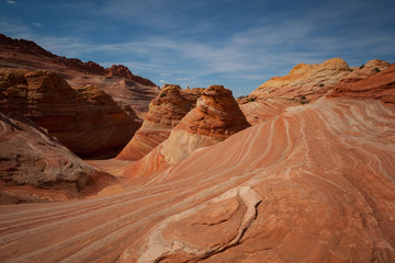 Riflessi a The Wave, Coyote Buttes, Paria Canyon-Vermilion Cliffs Wilderness,
