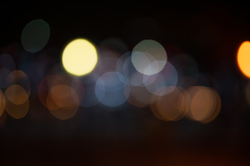 Nikon bokeh, night lights. Winter. 60mm, 2.8.