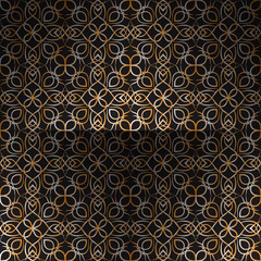 Abstract pattern decorative elements on background