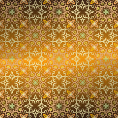 Abstract pattern decorative elements on background