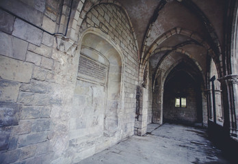 Europa, Barselona, Spain. Old Building in Barcelona, Spain