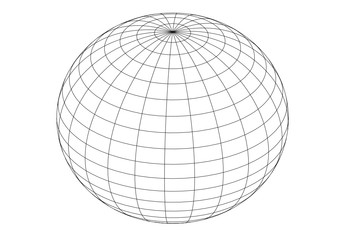 sphère ,boule 3 d,graphisme isolé
