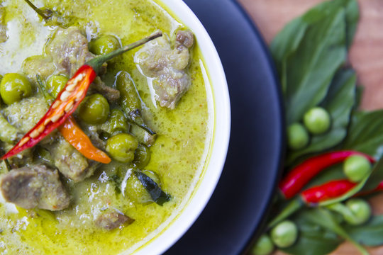 Thai Food: Green Curry