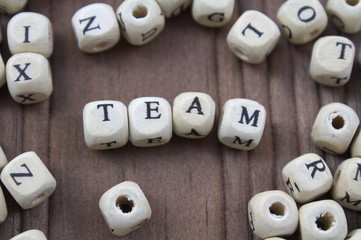 team - word