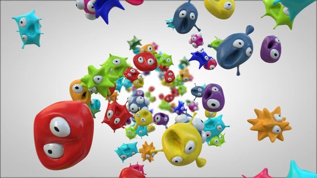 Bacteria - 3D Animation