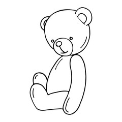 Hand drawn Teddy bear