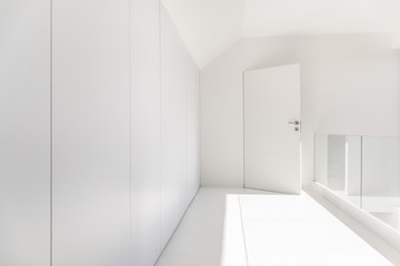 White home interior