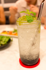 Italian soda drink for refreshment