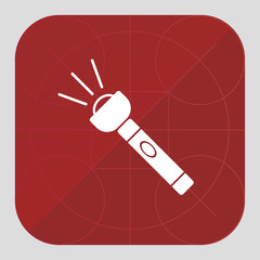 flashlight vector icon