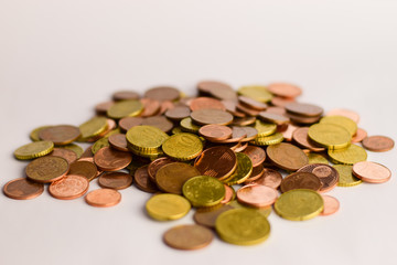 Collection of coin money