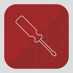 screwdriver vector icon