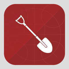 shovel vector icon