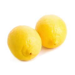 Lemon isolated on white background