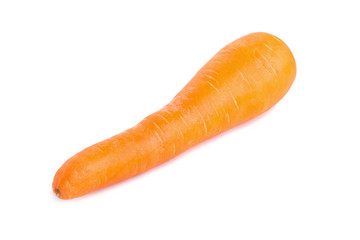 Carrots isolated on white background
