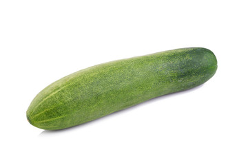 Cucumber on white background.
