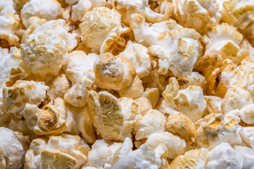 Popcorn in Nahaufnahme