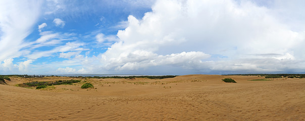 Panoramic view from Jockeys Ridge, Nags Head, NC