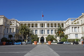 Fototapeta na wymiar Platz der Paläste in Nizza