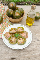 Fresh kumato tomatoes