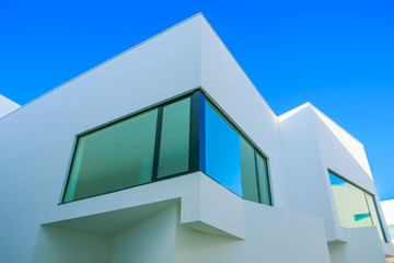 Modern architecture building