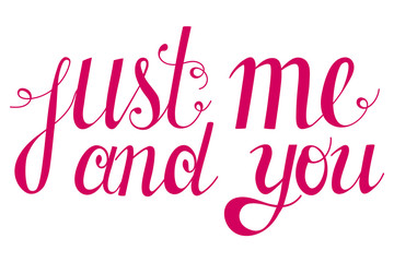 Happy valentines day Lettering, design elements for cards.