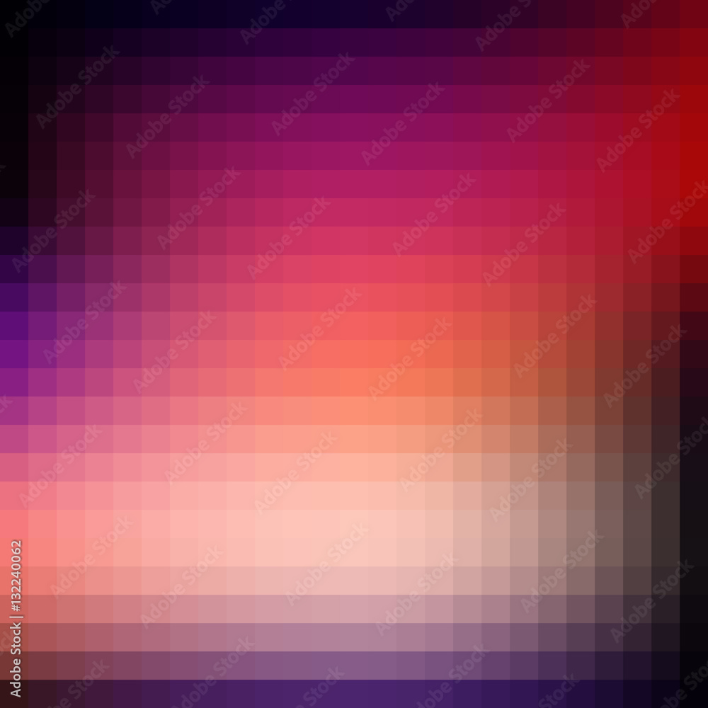 Poster mosaic background with backlit