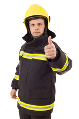 Fototapeta premium fire fighter