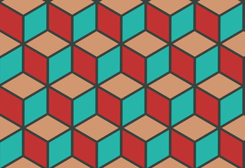 Vector stones floor tile seamless pattern