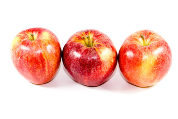Fototapeta na wymiar Frische Rote Äpfel 