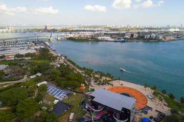 Aerial image bayfront Park