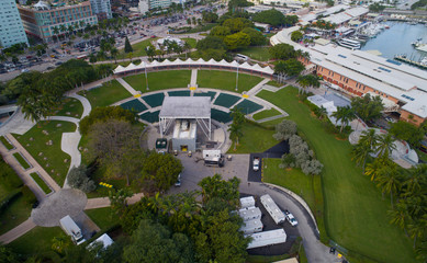 Fototapeta premium Bayfront Park Miami