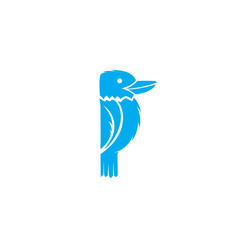 Bird Kookaburra logo 