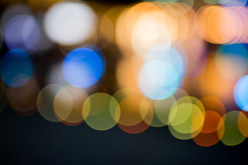 colorful abstract bokeh background
