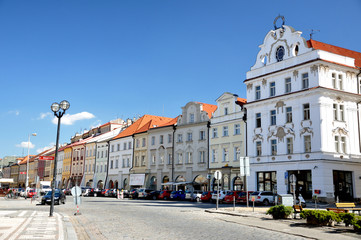 Large Square, Hradec Kralove, Czech Republic  - obrazy, fototapety, plakaty