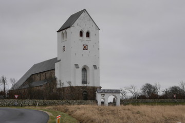 Historische Kirche in Vestervig / Westjütland, Dänemark