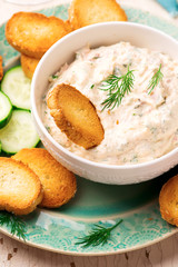 Smoked Salmon  Dip.