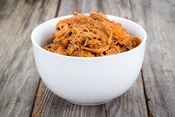 bbq pulled pork bowl