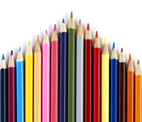 Multi-colored pencils