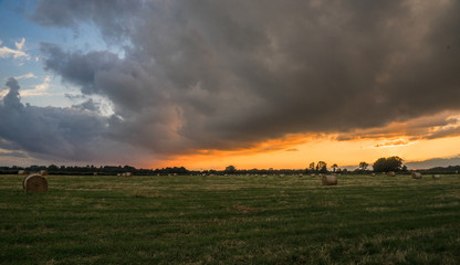 beautiful evening sky