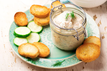 Smoked Salmon  Dip.