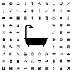 shower icon illustration